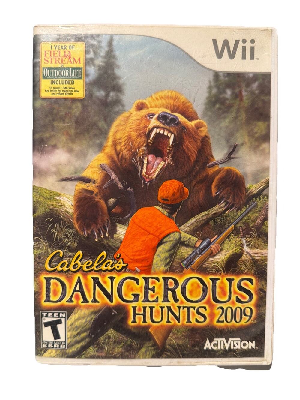 Wii Cabela's Dangerous Hunts 2009 (Nintendo Wii) No Manuel- Tested